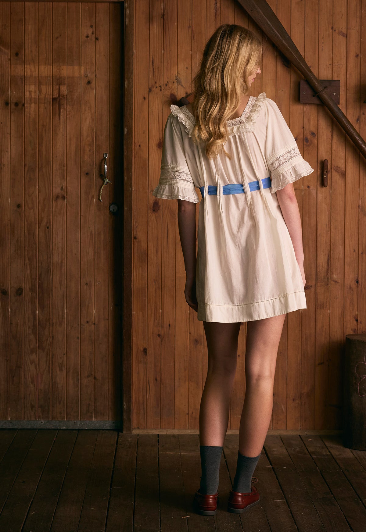 Blanche Dress - Antique White