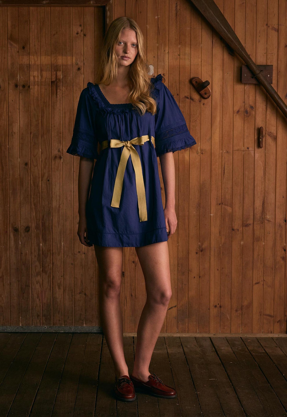 Blanche Dress - Navy