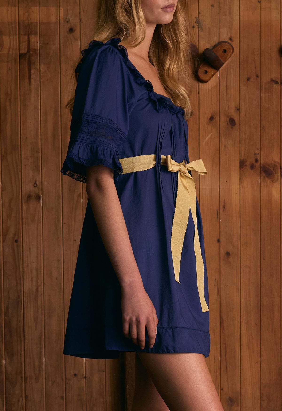 Blanche Dress - Navy