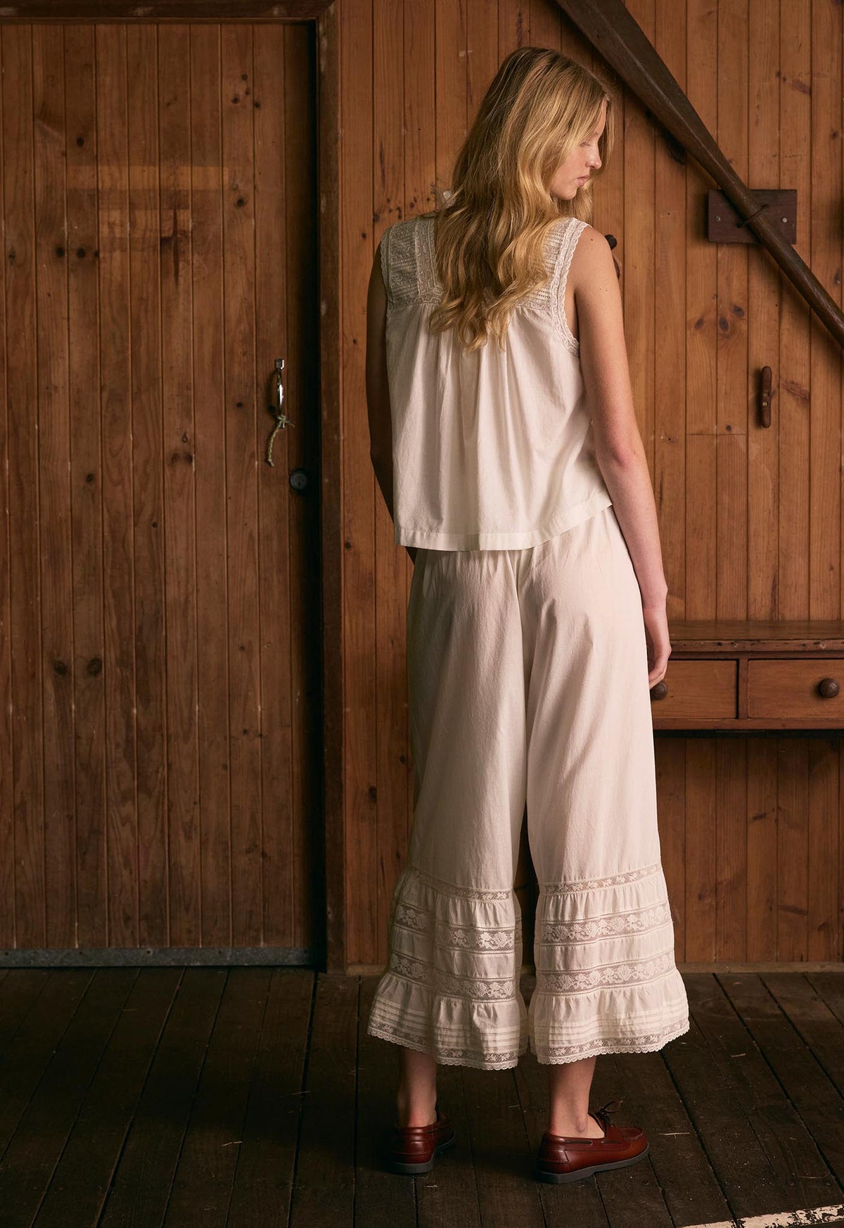 Jean Pant - Antique White
