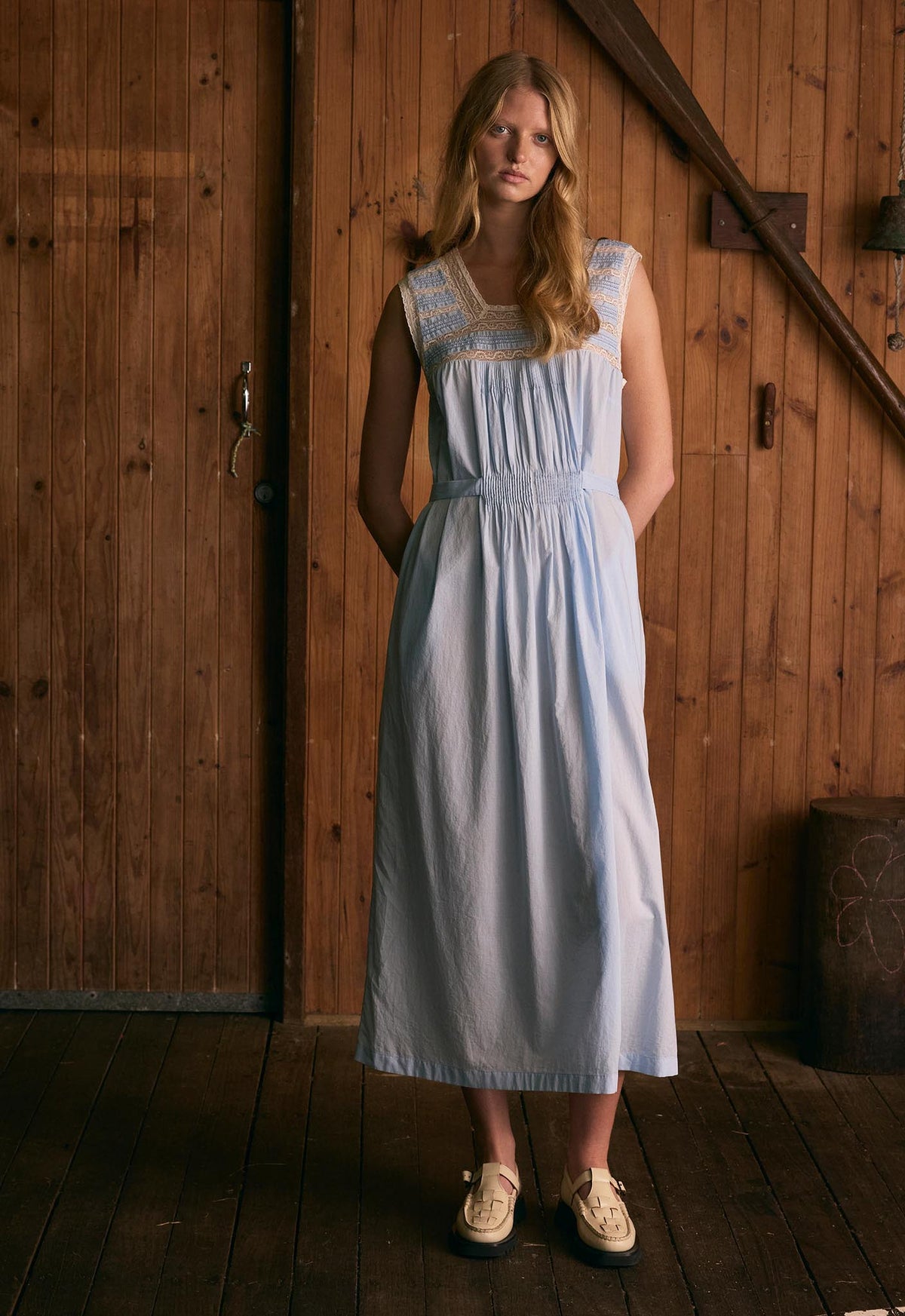 Mattie Dress - Forget Me Not Blue