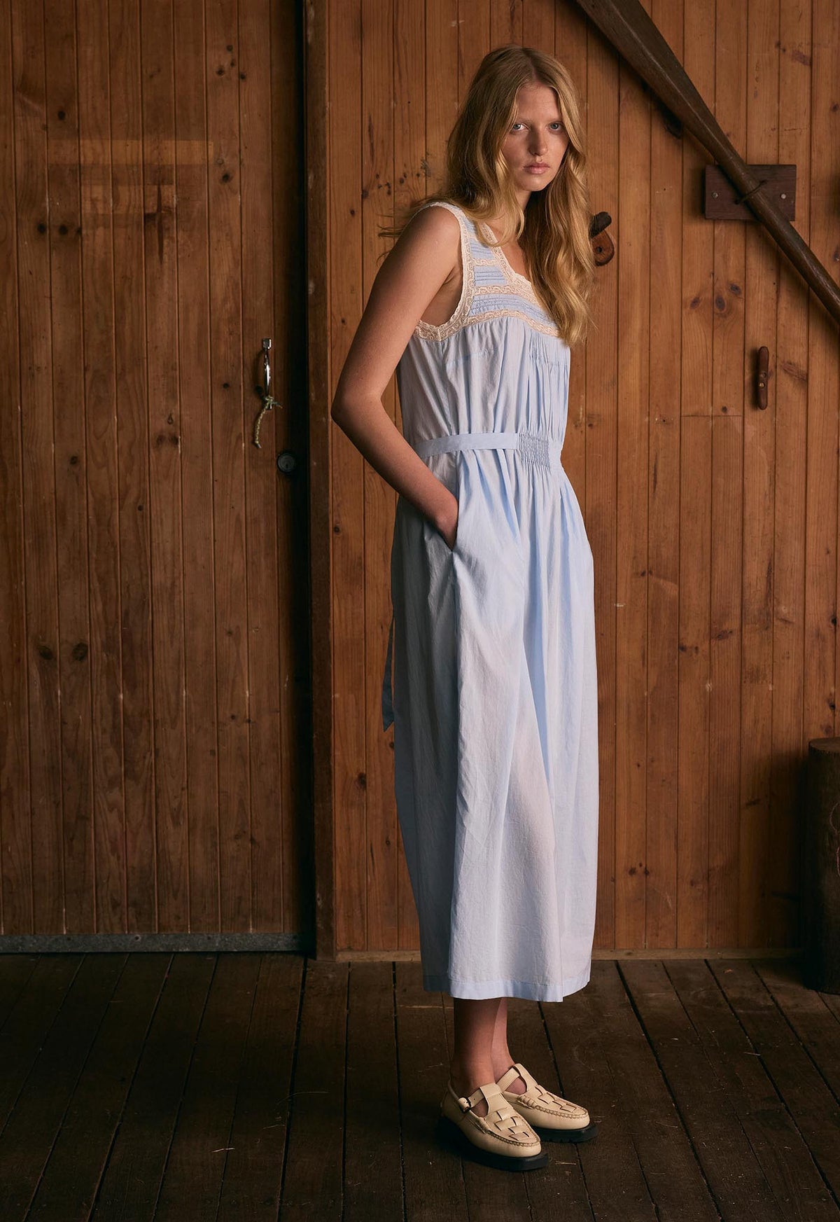 Mattie Dress - Forget Me Not Blue