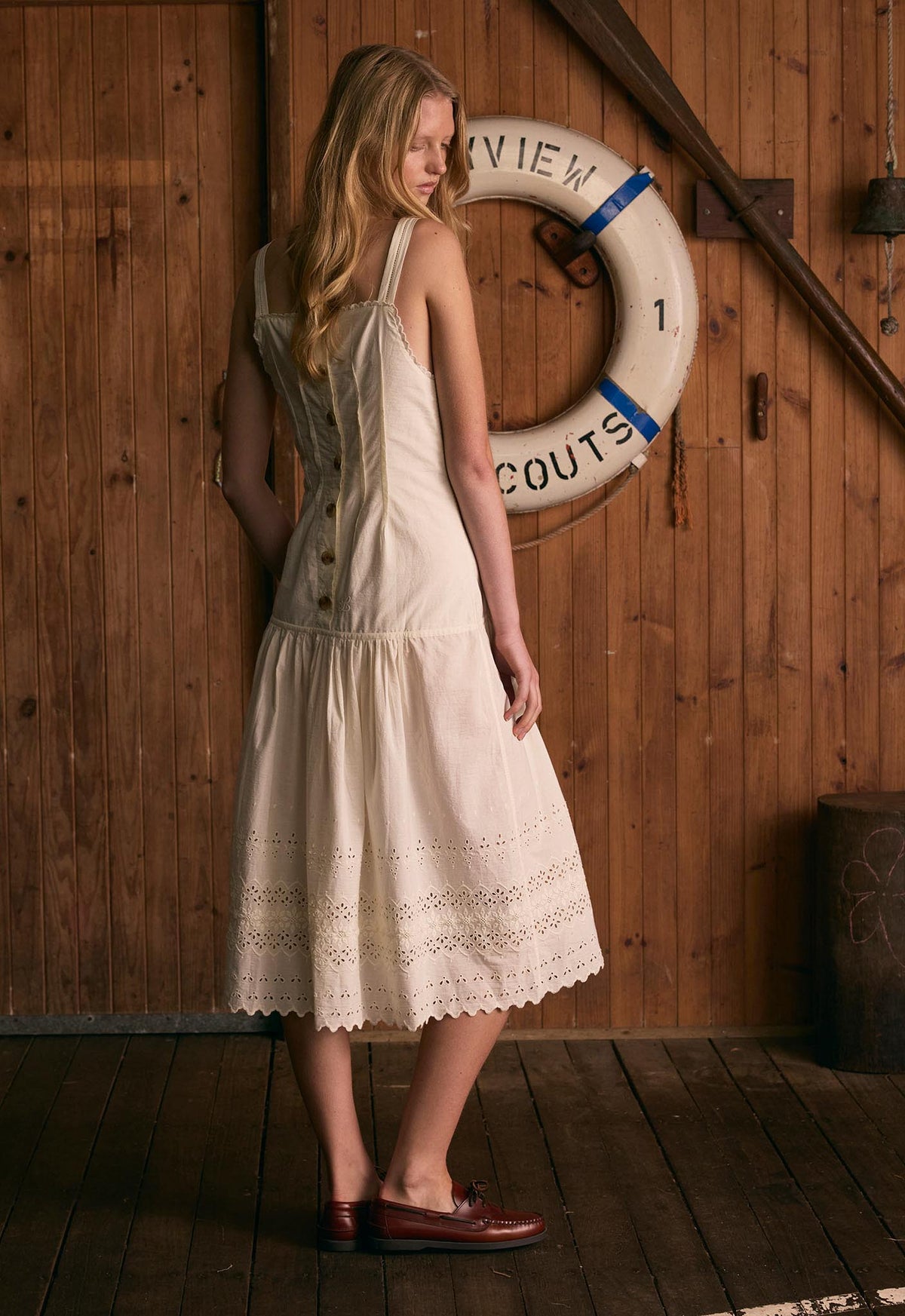 Olive Dress - Sweet Cream