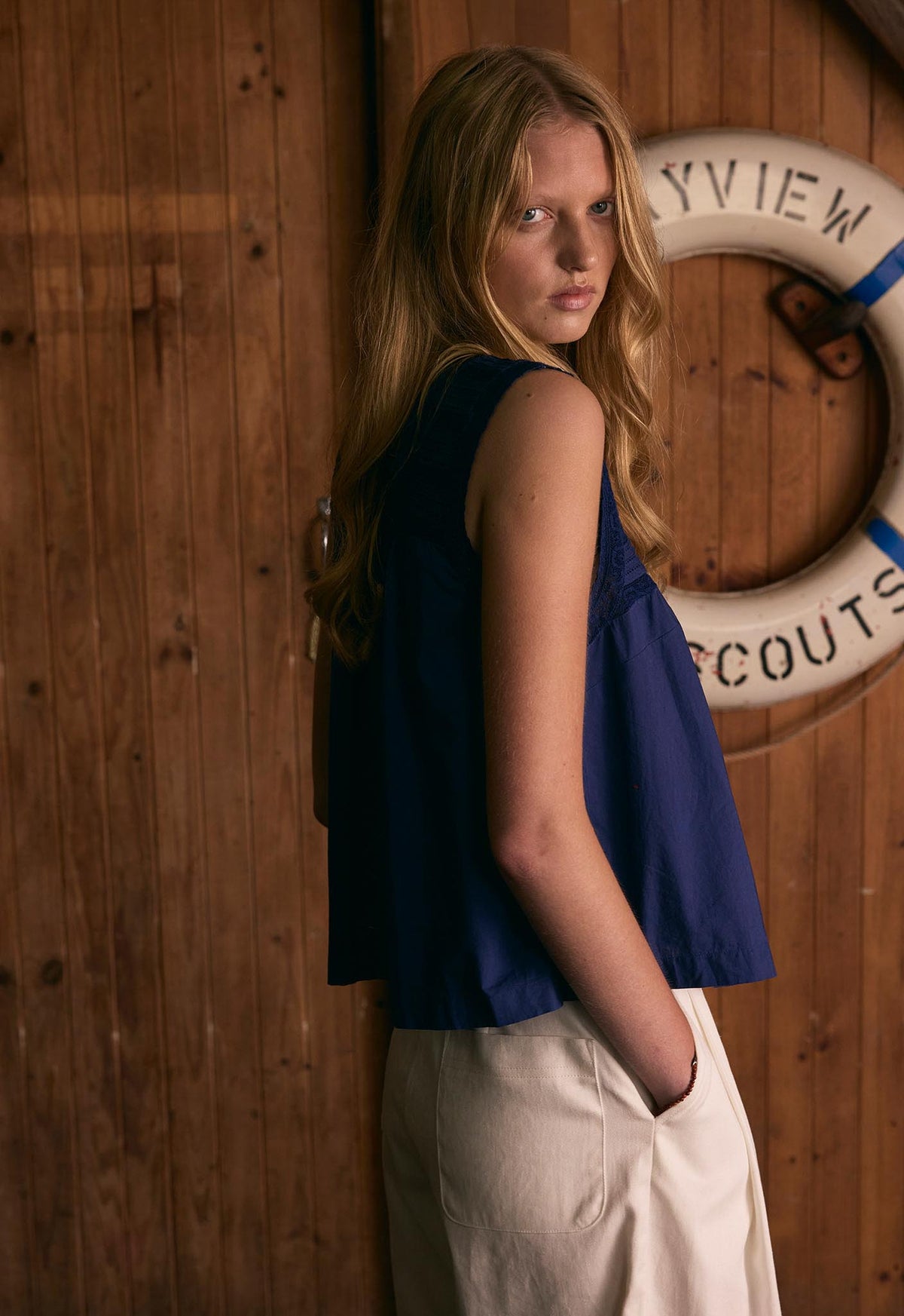 Rhode Top - Navy